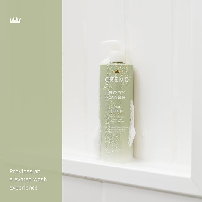 Cremo Pear Blossom Skin Moisturizing Body Wash - Image 3