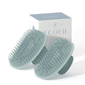 Ecoed 2 PC Scalp Massager Shampoo Brush, Scalp Scrubber & Exfoliator by ECOED