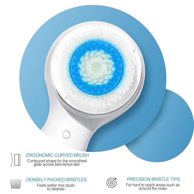 Facial Cleansing Brush Head Replacements Compatible - Image 8