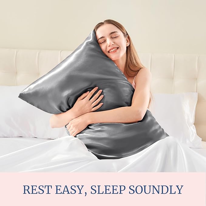 BEDELITE Satin Pillowcase for Hair and Skin, Super Soft Similar to Silk Pillow - Image 5