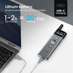 ASING 980ft Ultra-Long Distance Wireless and USB Laser Presentations Remote Control,Slide Advancer with Laser Pointer, PowerPoint Remote, Presenter Clicker for Mac, Ipad,Glass Board, Laptop & Keynote