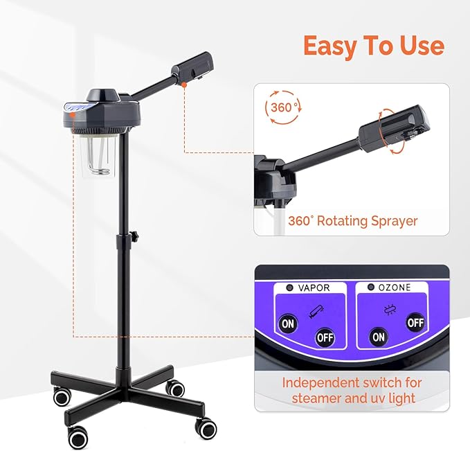 OmySalon Professional Facial Steamer - Image 4