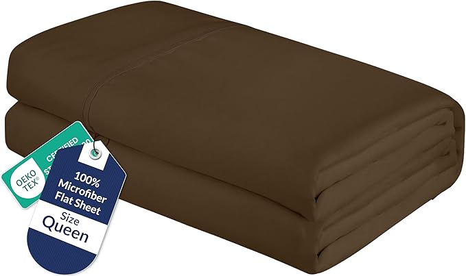 Royale Linens Queen Flat Sheet by ROYALELINENS