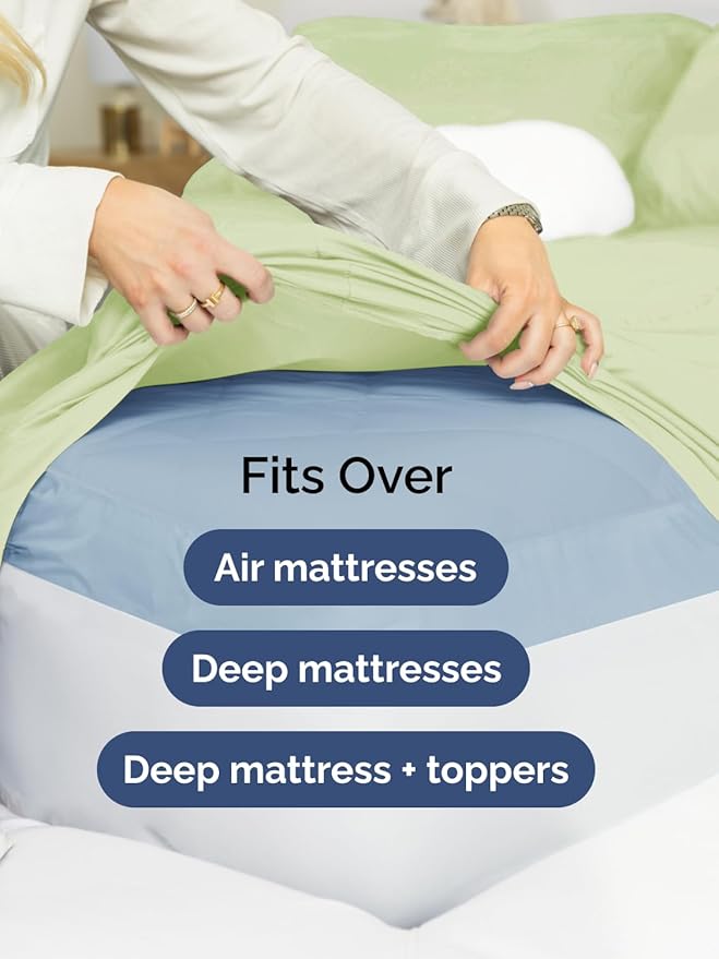 Extra Deep Queen Fitted Sheet - Image 6