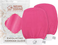 Natural Elephant Exfoliating Hammam Glove | Authentic Moroccan Kessa Body Scrub by NaturalElephant