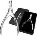 Cuticle Trimmer 3/4 Jaw Extremely Sharp Cuticle Nippers Scissors Stainless by Gubonwer