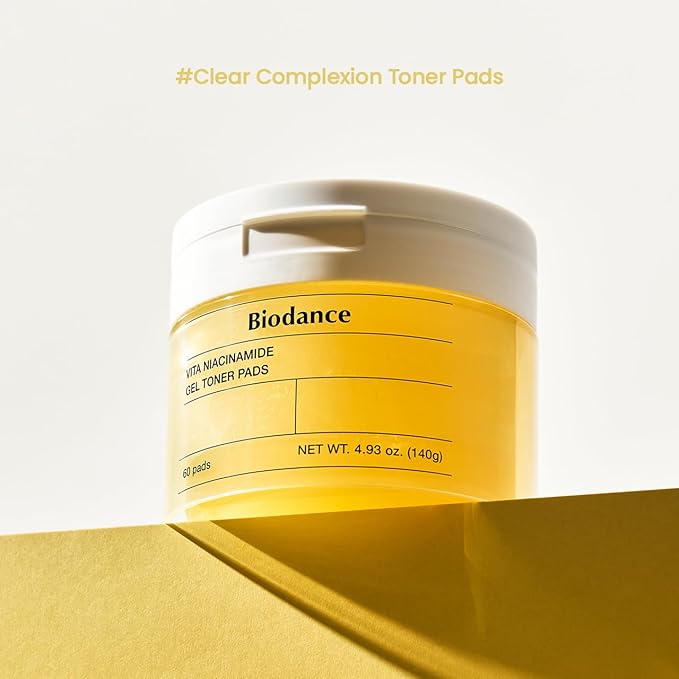 Biodance Vita Niacinamide Gel Toner Pads, Dark Spot Corrector, Evening Skin Tone - Image 2