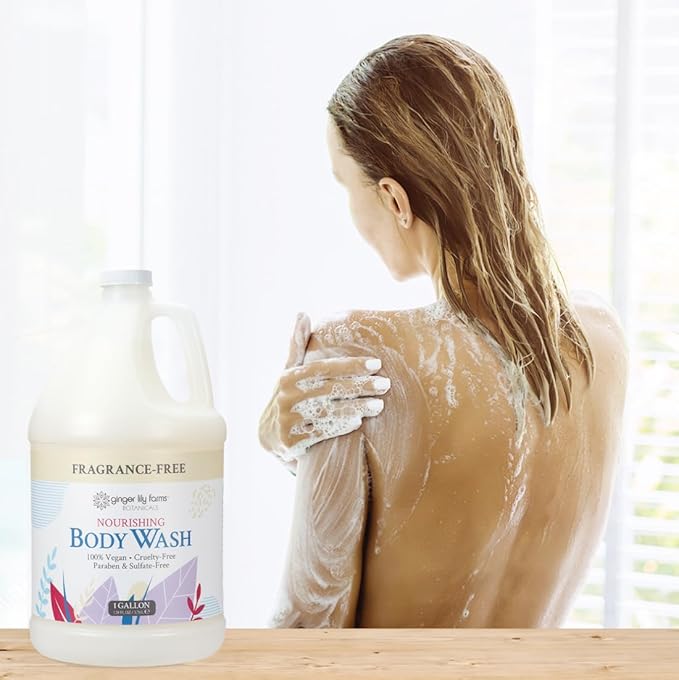 Ginger Lily Farms Botanicals Nourishing Body Wash, 100% Vegan & Cruelty-Free - Image 8
