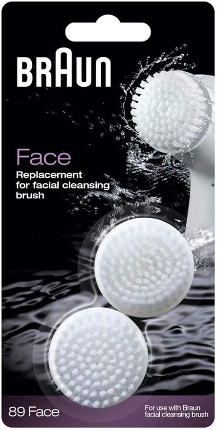 Braun Silk-épil Skin Spa Facial Cleansing Brush + Braun Facial Brushes Refill - Image 3