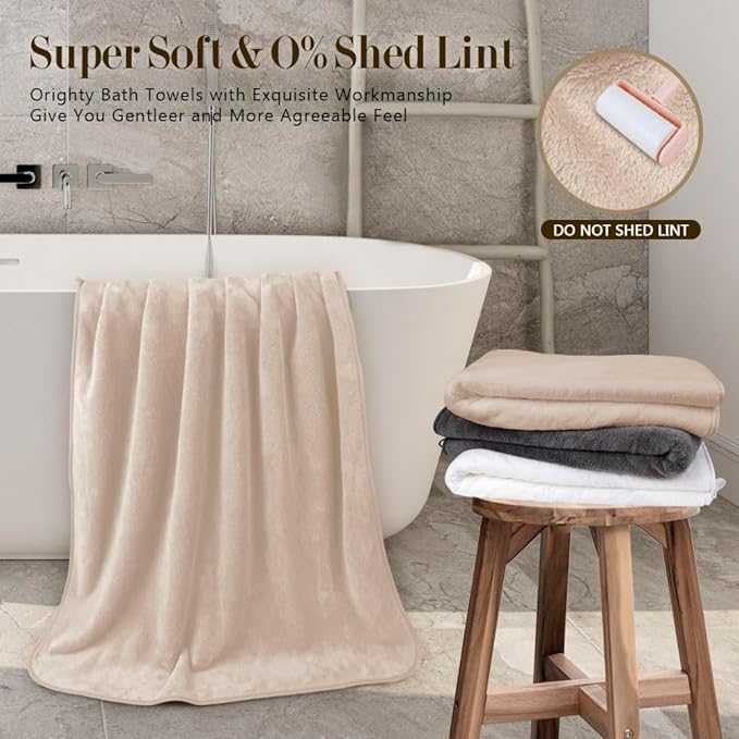 Orighty Microfiber Bath Towels Pack of 2 - Image 2