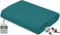 Royale Linens 100% Organic Cotton Full Flat Sheet Only by ROYALELINENS