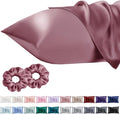 Standard Satin Pillowcase for Hair 2pc, Similar to Silk Pillow Cases, Easier by Vielit