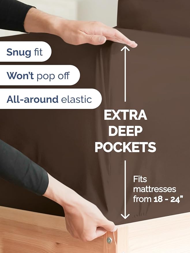 Extra Deep Split King Sheet Set - Image 3