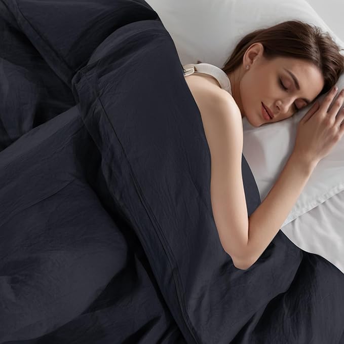 NEXHOME PRO Cal King Duvet Cover Set – 100% Certified Organic Cotton - Image 5