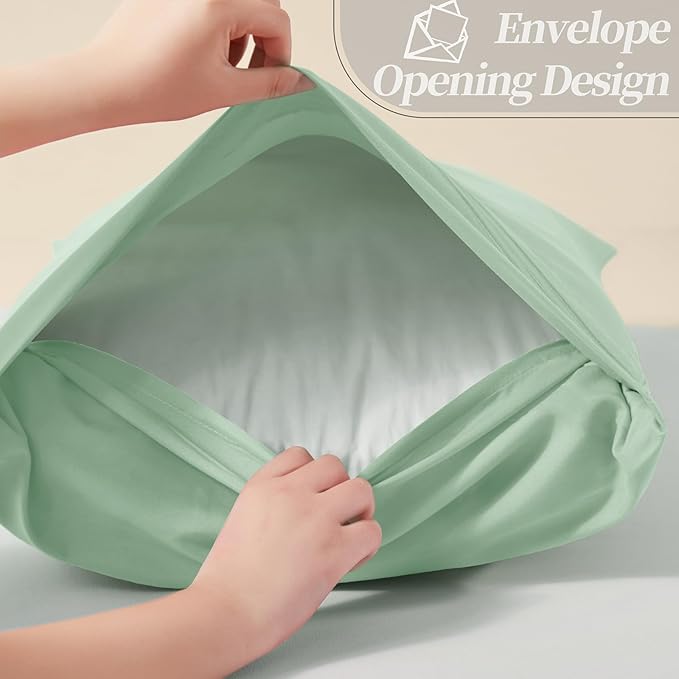 Vonty 2 Pack Standard Pillow Cases - Image 6