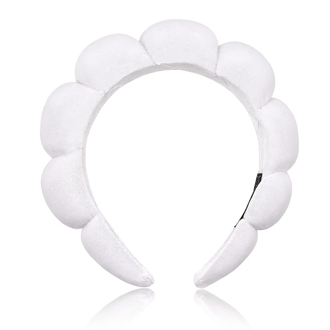 Ayesha Spa Headband for Washing Face Sponge Makeup Headbands Skincare Headband by AYESHA