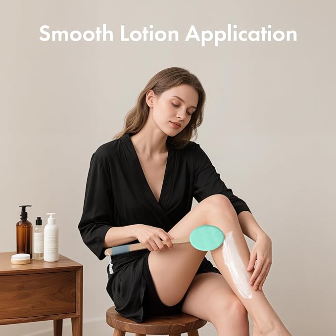 AmazerBath Lotion Applicator for Back, 4 Replacement Pads - Image 7