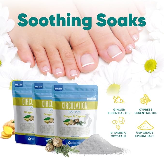 Circulation Foot Soak Foot Soaking Epsom Salts - Image 7