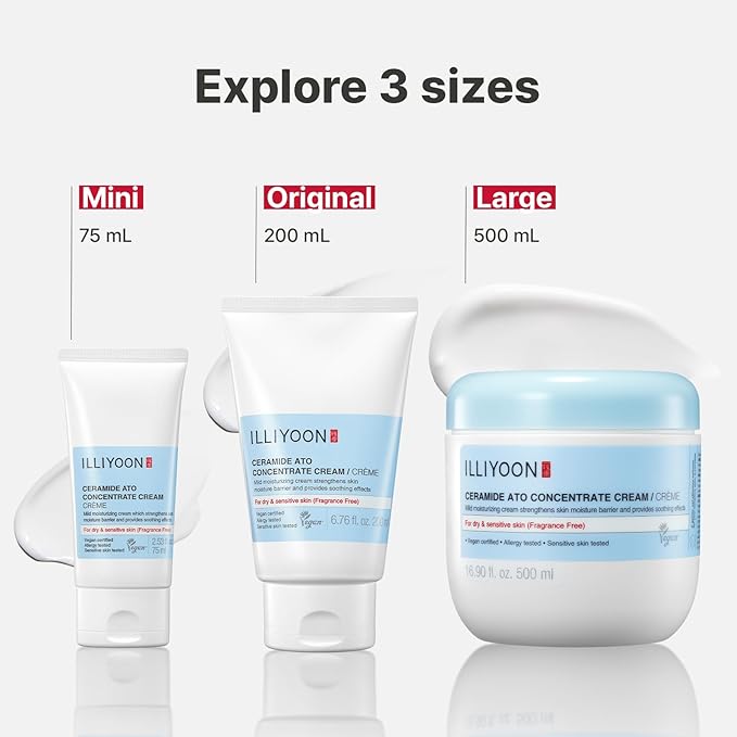 Illiyoon Ceramide Ato Concentrate Cream 500ml - Image 9
