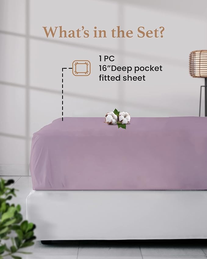 Good Sleep Bedding Queen Size Fitted Sheet Only - Image 3