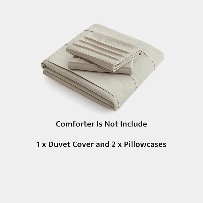 Oli Anderson Linen Grey Duvet Cover Queen Size - Image 7