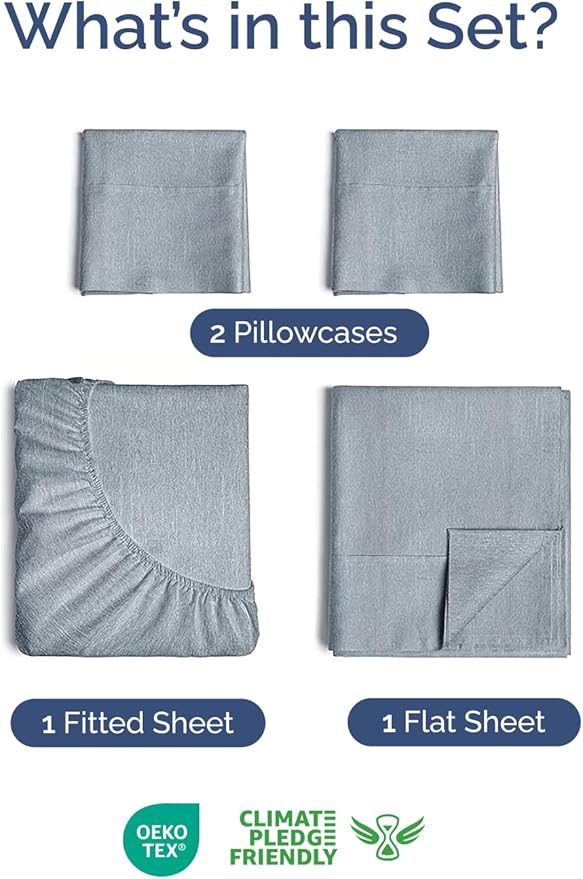 Extra Deep Twin Sheet Set - Image 2