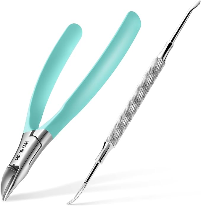 MR.GREEN Toenail Clippers Stainless Steel Ingrown Nail Cutter Thick and Hard by MRGREEN