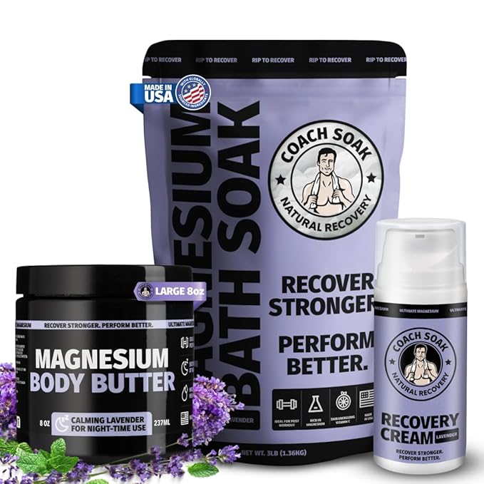Coach Soak Magnesium Recovery Bundle by CoachSoak
