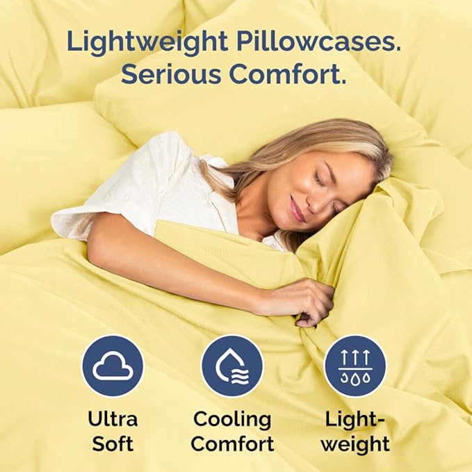 Body Pillowcases Set of 2-20x54 Long Body Pillow Case - Image 3