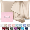 Silk Pillow Cases for Hair and Skin Mulberry Silk Pillowcase Soft Breathable by Casbrove