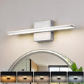 LED Brushed Nickel Vanity Lights by BRIVOLART