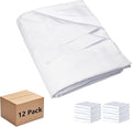 Bulk King Flat Sheets Only, Color-Coded Hem Threads, Wrinkle-Free Shrinkage by Culve