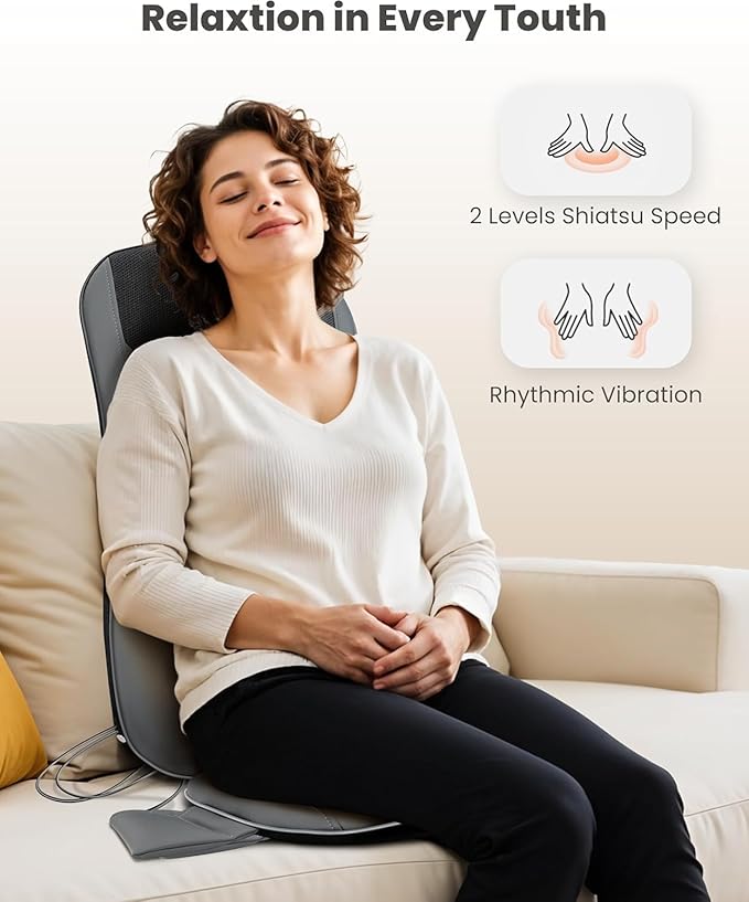 COMFIER Shiatsu Full Back Massager - Image 2