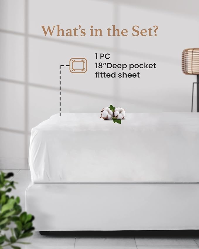 Good Sleep Bedding Twin XL Fitted Sheet - Image 3