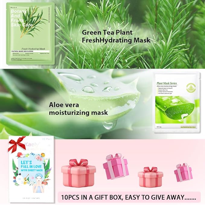 Kaely 10 Pack Variety Face Masks - Image 4
