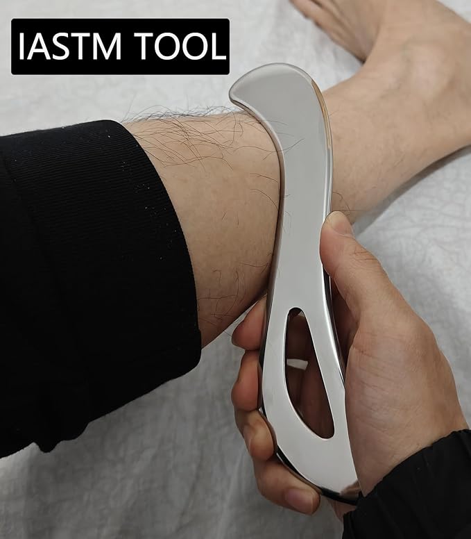 4 in 1 Stainless Steel Muscle Scraper Tools Set, Gua Sha Massage Scraper - Image 5