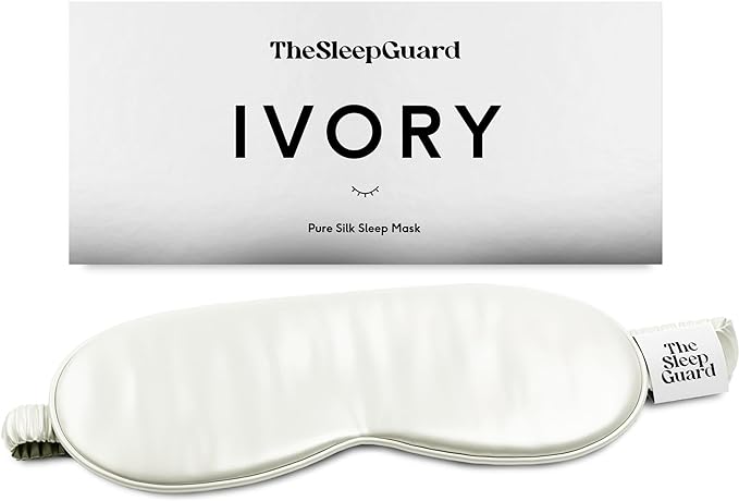 TheSleepGuard Pure Silk Sleep Mask Light Blocking Travel Essentials. Eye Masks by TheSleepGuard