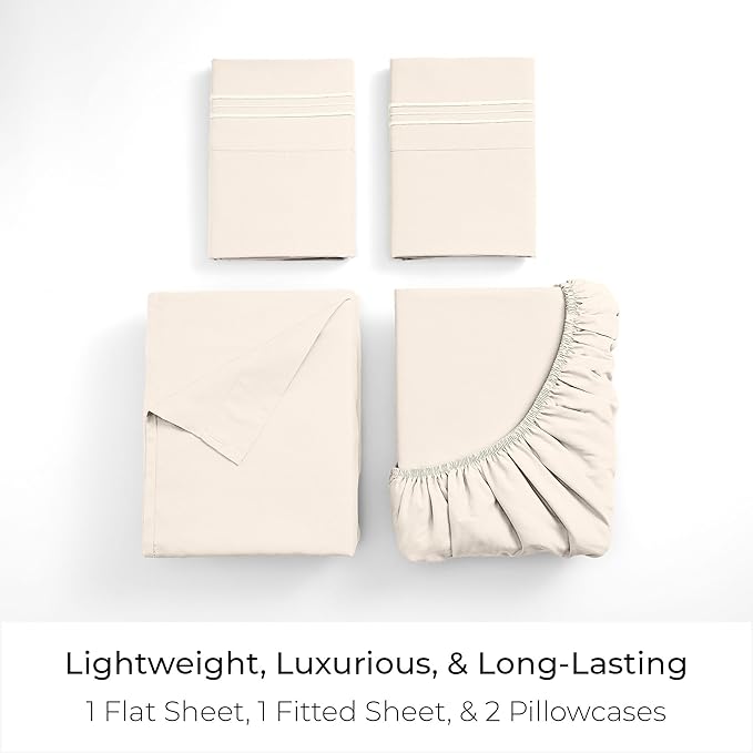 Mellanni California King Sheets Set - Image 3