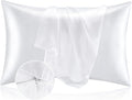 BEDELITE Satin Pillowcase with Zipper 2 Pack, Super Soft and Cooling Similar to by BEDELITE