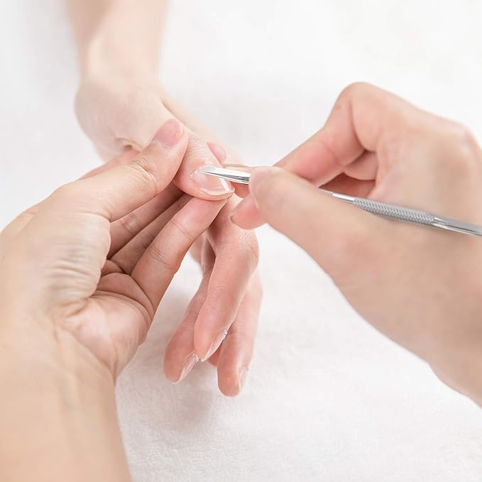 Cuticle Pusher Acetone/Gel/Nail Polish Remover Stainless Steel Professional - Image 4