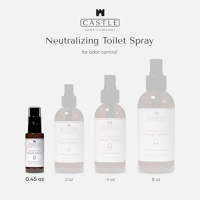 Castle Flush Therapy Neutralizing Toilet Spray | Odor Control | Bathroom - Image 5