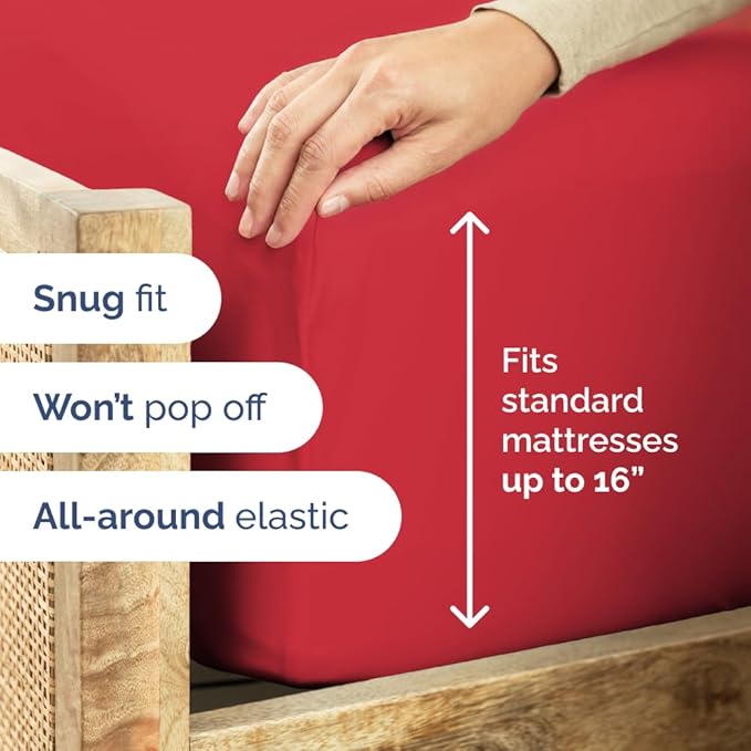 Cal King Fitted Bed Sheet - Image 3