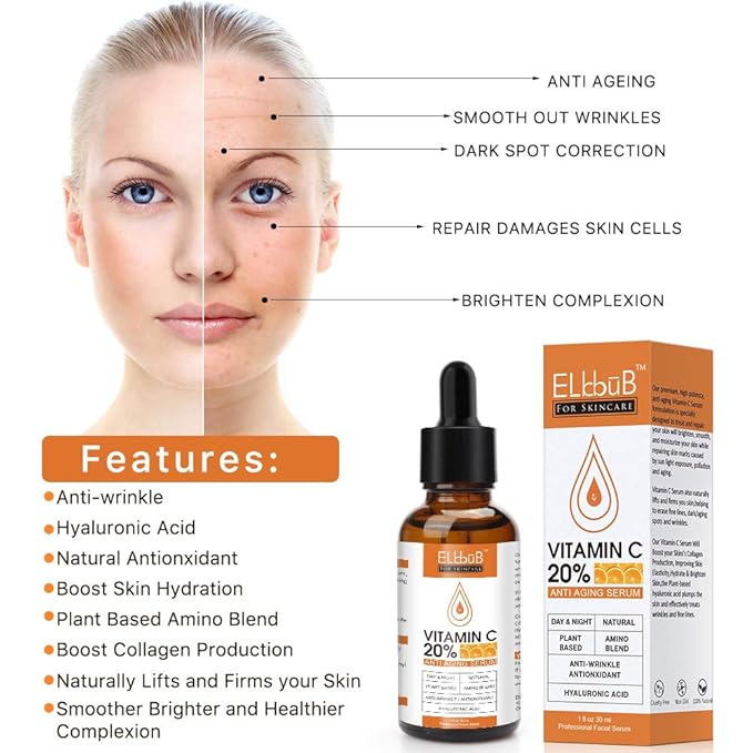 Premium 20% Vitamin C Serum For Face - Image 5