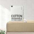 FreshCulture Pure Cotton Fitted Sheets Twin XL Size, 300 Thread Count Percale by FreshCulture