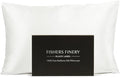 Fishers Finery 30mm 100% Pure Mulberry Silk Pillowcase, Quality Tested by FishersFinery