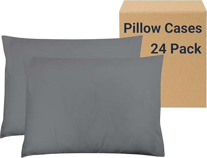 ZPECC Pillow Cases Bulk 24 Pack by ZPECC-ABrandThatHasBeenFocusedOnBabyProductsFor18Years