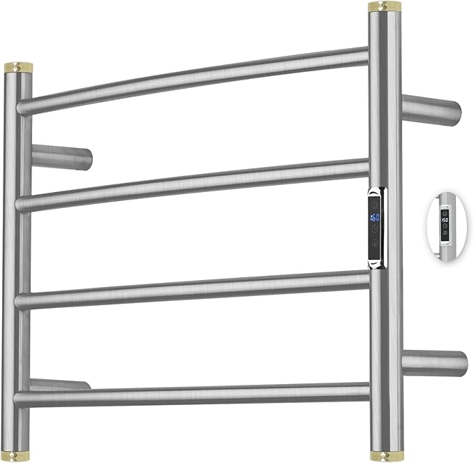 Electric Towel Warmer Rack, Heating Towel Warmer, Timer & Temperature Control by BLARALA