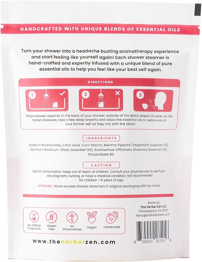 Head Hug Shower Steamers Aromatherapy - Image 9