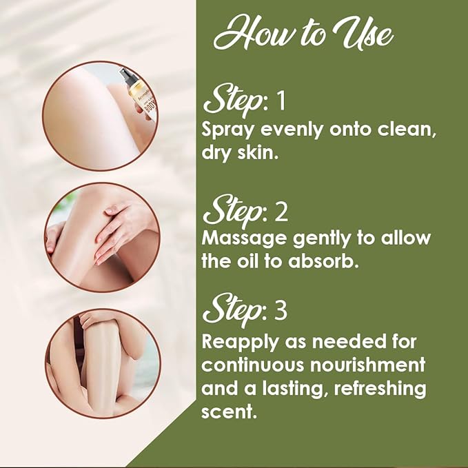 Aromatico Warm Vanilla Mini Body Oil Mist - Image 5