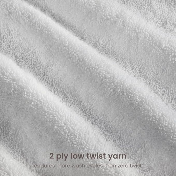 BIOWEAVES 100% Organic Cotton 700 GSM Luxury Bath Towels - Image 5